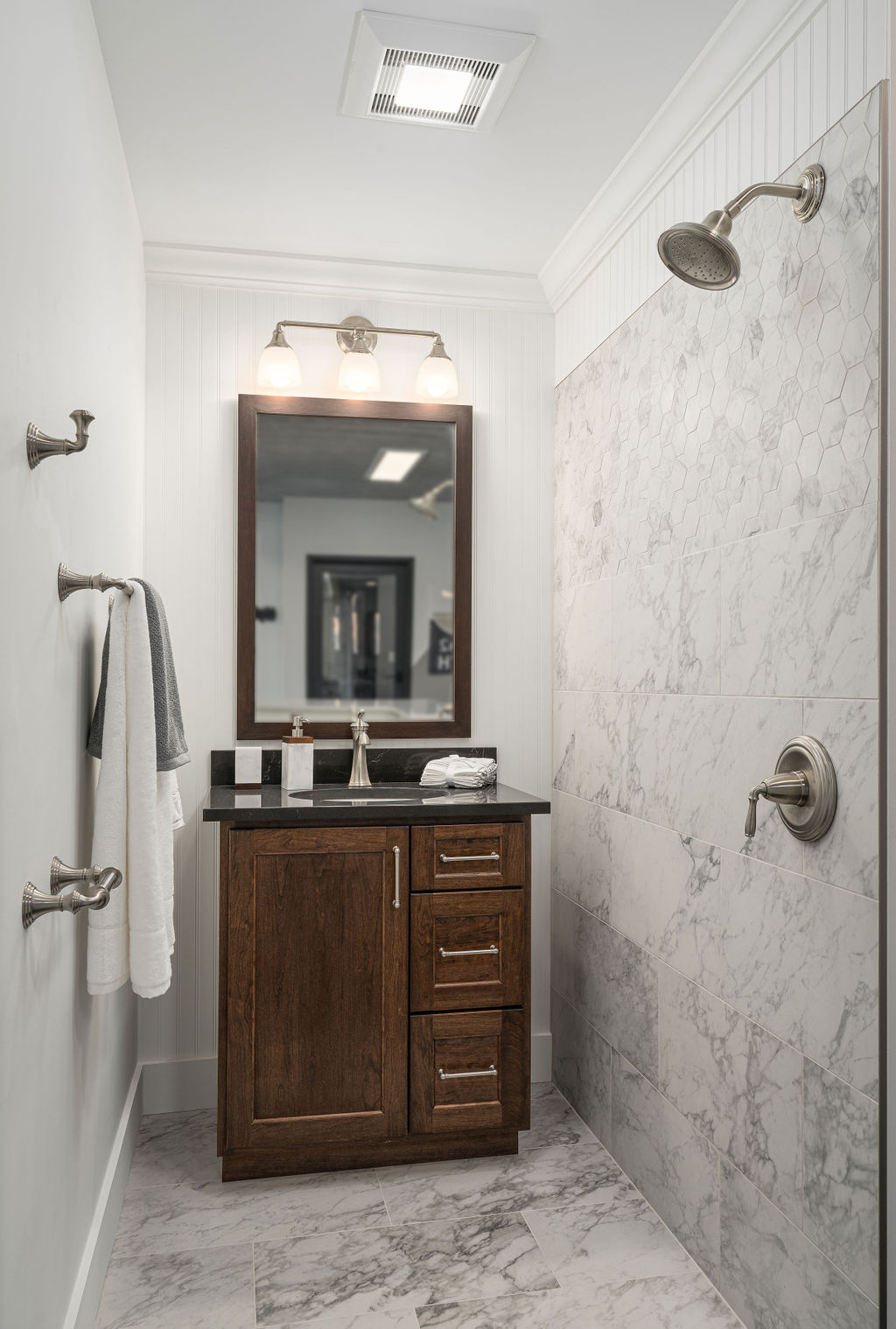 Contemporary Classic Bathroom Remodel