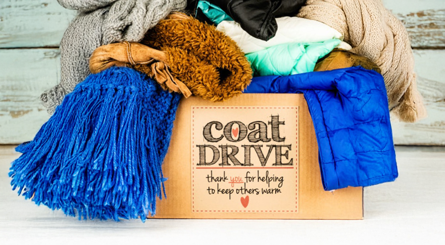 Collecting Winter Coats, Hats, Scarves & Blankets