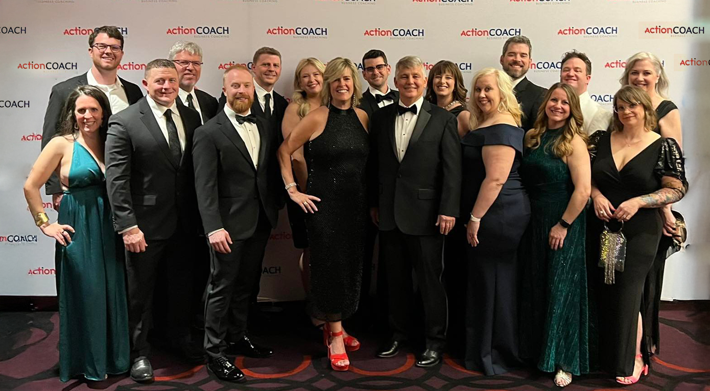 Cleary team dressed up at awards ceremony