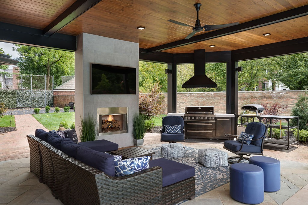 Outdoor Living Addition Build in Bexley Ohio