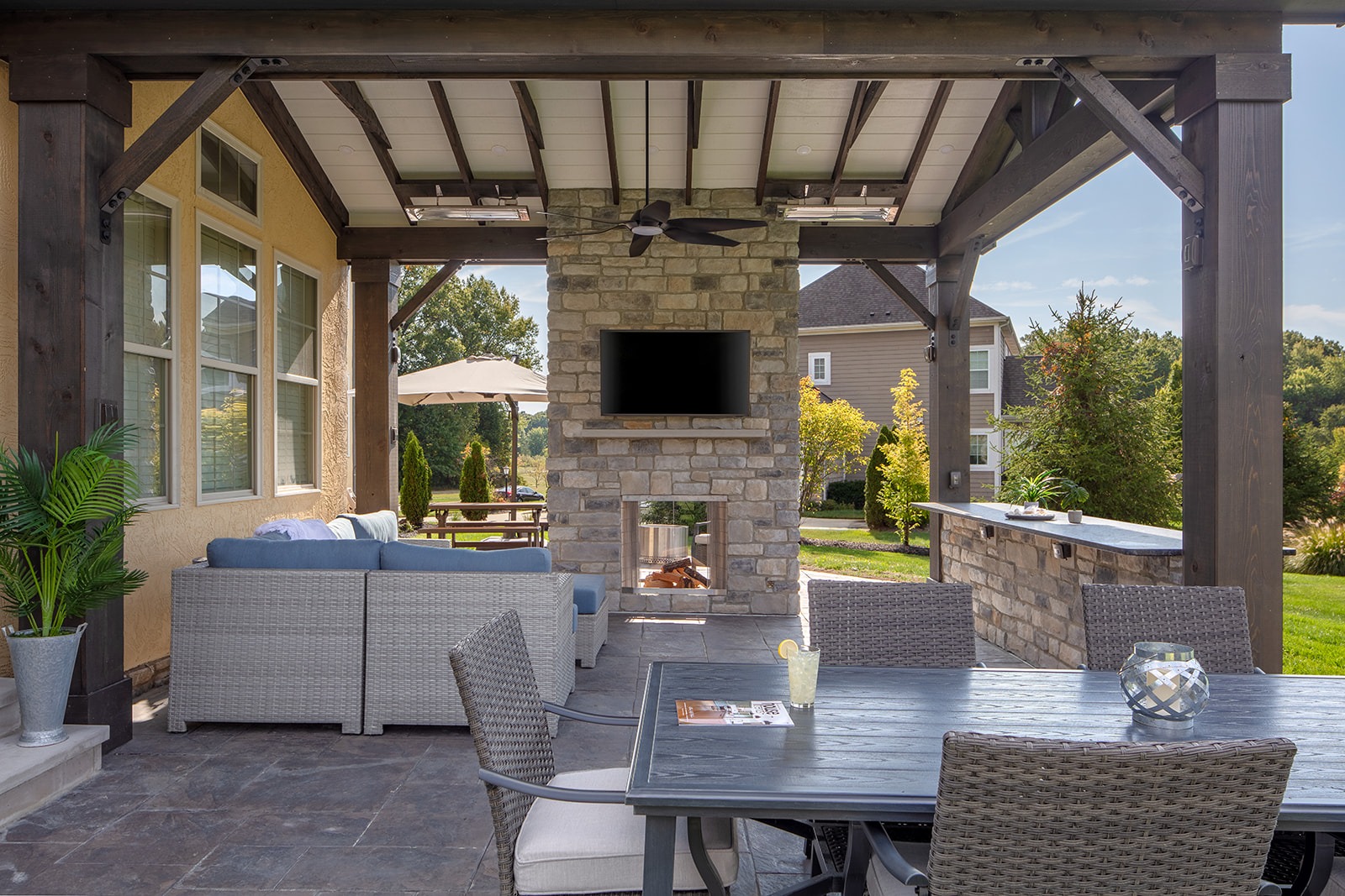 Outdoor Living Space & Sunroom Addition