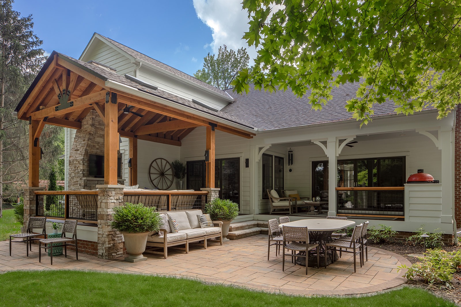 Outdoor Living Space Addition | Upper Arlington OH