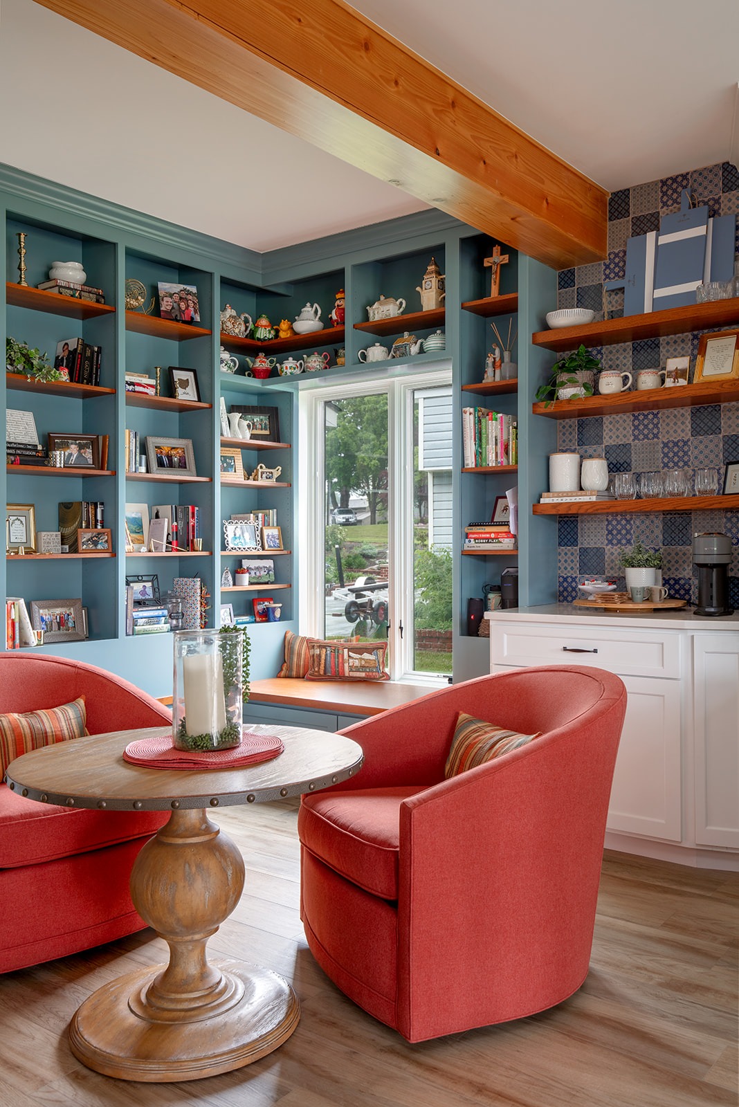 Using Red in Your Home from Designer Emily Perebzak, UDCP